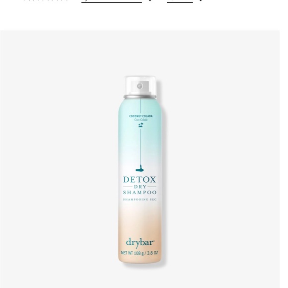 Drybar Detox Dry Shampoo - Blue and Cream - Picture 1 of 3